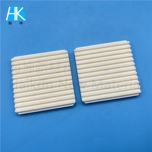 Kunden spezifische hochreine 99% 96% 99,5% 99,7% gerillte Al2O3 Aluminium oxid Keramik platte Block Chunk - Product Image 4