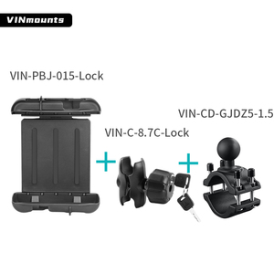 Universal <b>Tablet</b> <b>Holder</b> with Locking Mechanism for Samsung Galaxy and Lenovo Tabs - Product Image 5