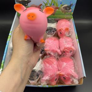 Juguetes Sensoriales de TPR con Forma de Cerditos Adorables de la Fábrica HAPU, Juguetes Antiestrés de Rebote Lento, Producto en Venta - Product Image 4
