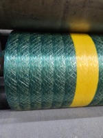 Filet de paillage tricoté en PEHD pour balles de foin et de paille agricoles, 1,25 x 2000, pour ensilage et ensilage rond