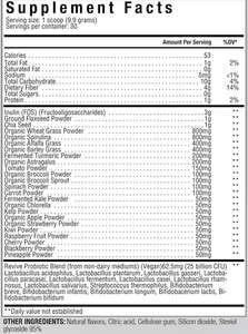 Poudre de superaliment verte (baies fraîches) - Poudre de superaliments verts pour soutenir les niveaux d'énergie - Consommation de fibres vertes, digestion et santé intestinale - Product Image 2
