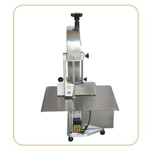 Machine à découper les os électrique commerciale entièrement automatique de petite taille pour le bœuf, le porc, les côtes et autres os, avec composant moteur central - Product Image 3