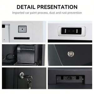 Touchwo 27 ''Machine de commande au sol <span class=keywords><strong>Terminal</strong></span> de libre-service Kiosque de paiement avec imprimante Scanner de Code QR - Product Image 2