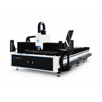 Machine de découpe laser à fibre monoplace 4000W haute dureté pour tôles d'acier industrielles