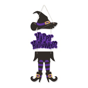 <span class=keywords><strong>Feliz</strong></span> Halloween: Casa de Dulces Colgante y Decoración para Casa Embrujada o Letrero de Puerta de Dulces, Guirnaldas de Halloween - Product Image 6