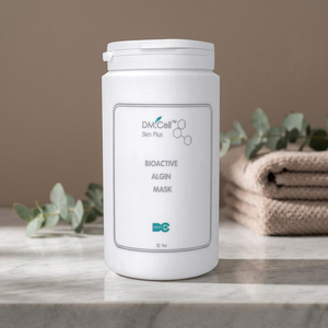 Masque facial apaisant en poudre d'algine bioactive DM.CELL, fabriqué en Corée, pour tous types de peaux - Product Image 3