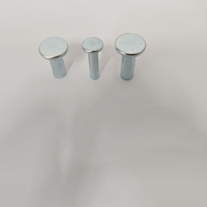 Remaches sólidos de cabeza plana galvanizada de acero <span class=keywords><strong>para</strong></span> forros de freno <span class=keywords><strong>y</strong></span> embrague - Product Image 5