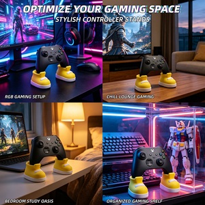 Supporto per Controller di Gioco a Forma di Scarpa Stampato in 3D, Stand Universale per Gamepad, Accessorio da Gaming da Scrivania, Decorazione per la Casa Senza Marca - Product Image 4