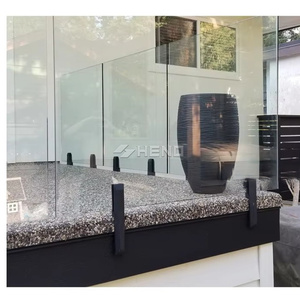 Raccord de fixation réglable en acier inoxydable pour balustrade en verre de <span class=keywords><strong>balcon</strong></span> extérieur - Product Image 2