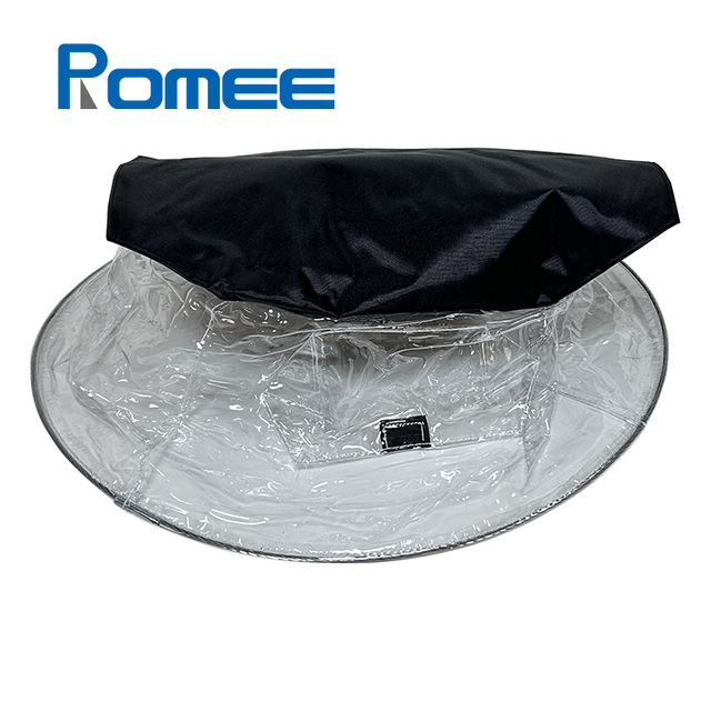 Waterproof Black Canvas Moving Head Light Rain Cover – UV Resistant, Fits LED Par Lights & Stage Lights, For Outdoor Events