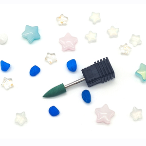 <b>Long</b> Bullet Silicone Polisher Nail <b>Drill</b> <b>Bit</b> for Pedicure Manicure Polish Electric Nail File Tool - Product Image 3