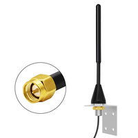 Amplificateur de Signal en cuivre omnidirectionnel à Gain élevé 470mhz antenne 433mhz avec support en L