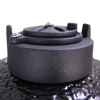 SEB KAMADO BLACK Mini Kamado 13 pouces en céramique, Gril de table en acier, Four de barbecue, Modèle Black Bastard, à vendre