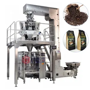 Machine d'emballage de grains de café multifonctions Yangbang avec applicateur de vanne Machine à emballer de poudre de café à servomoteur