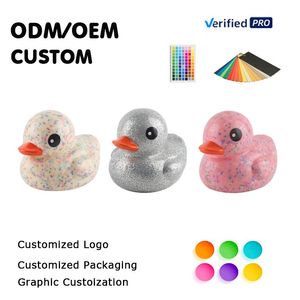 Tùy Chỉnh Màu Kẹo Vịt Cao Su Vịt Tắm Đồ Chơi Cho Quà Tặng Sinh Nhật Tắm Đảng Ủng Hộ Hoạt Động Sinh Nhật Trang Trí Phần Thưởng - Product Image 3