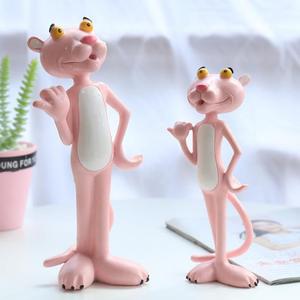 Nordic <span class=keywords><strong>Pantera</strong></span> <span class=keywords><strong>Rosa</strong></span> Desktop di Decorazione per I Regali Della Ragazza - Product Image 2