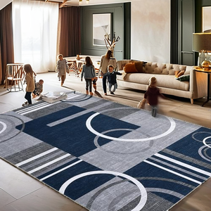 Factory Direct Machine Made Thick Printing <b>Carpet</b> 100% Polyester Anti-Slip Easy Maintenance Home Office School Club Lobby - Product Image 2