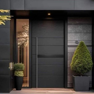 Puerta de Entrada Francesa Impermeable Personalizada OUNA para Hoteles, Villas, Material de Aluminio - Product Image 1
