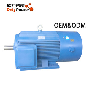 Motor de Inducción Asíncrono Trifásico Industrial YEH-315 IE2 55KW 110KW 132KW 160KW 185KW 200KW 220KW 50HZ/60HZ - Product Image 1