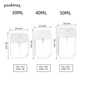 Lightweight frameless card-<b>style</b> <b>spray</b> bottle with small hole, mini empty perfume bottle, small fine-mist alcohol <b>spray</b> bottle - Product Image 2