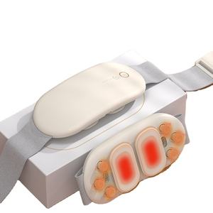 Masajeador de vientre lumbar para el hogar, dispositivo vibrador para aliviar el dolor menstrual, con cinturón cálido - Product Image 2