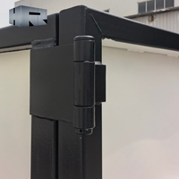 Conteneur à déchets métallique à levage par crochet, fabrication directe usine, vente en gros de conteneurs Roll-on/Roll-off