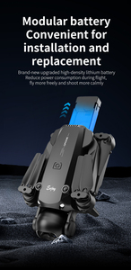 E4 4 4K Cámara Drone <span class=keywords><strong>Mini</strong></span> Helicóptero Quadcopter Juguete RC Drone con una sola cámara Modo sin cabeza <span class=keywords><strong>Mini</strong></span> Drones - Product Image 3