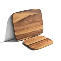 Tabla de cortar madera de Acacia de nogal, picadora de vegetales, características Eco, tabla de queso, producto en oferta