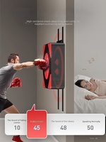 Cible de boxe murale en polyuréthane pour entraînements à domicile, équipement de fitness, conception sans perçage, anti-stress