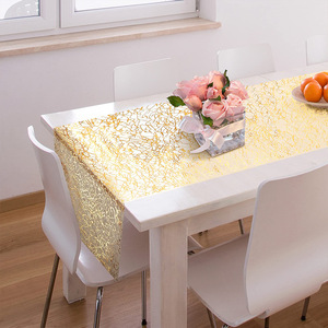 Décorations <span class=keywords><strong>de</strong></span> <span class=keywords><strong>table</strong></span> pour événement fête mariage anniversaire noël paillettes feuille métallique or mince maille <span class=keywords><strong>chemin</strong></span> <span class=keywords><strong>de</strong></span> <span class=keywords><strong>table</strong></span> - Product Image 4