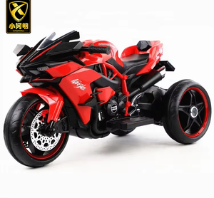 Xiaoaming Nieuwe Stijl Off-Road Stijl <span class=keywords><strong>3</strong></span>-wiel Kinderen Speelgoed Auto Fiets Multi-Functionele Vroege Educatie Driewieler Kinderen Fiets Blauw - Product Image 4