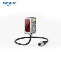 Capteur de mesure laser étanche à brancher ZW LV30L, portée 25~35mm, sortie interrupteur 12~24V DC, sortie analogique, RS485