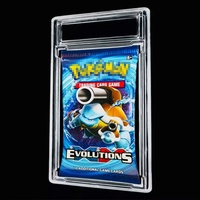 Boîte de protection pour cartes de collection de haute qualité en plastique, pour cartes TCG, Poke Mon, Topps, Yugioh, booster pack de classement
