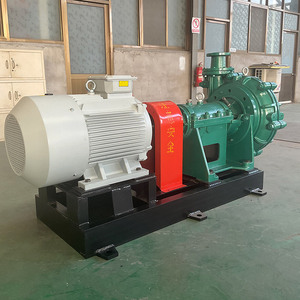 Bomba de lodos 80ZJ-I-A42 con salida de 80 mm, bomba centrífuga de acero inoxidable para minería con motor trifásico y brida de alimentación eléctrica - Product Image 1