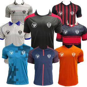 レトロサッカージャージービンテージサッカーシャツクイックドライサッカーレトロクラシックサッカージャージースポーツウェア用ユニフォーム - Product Image 3