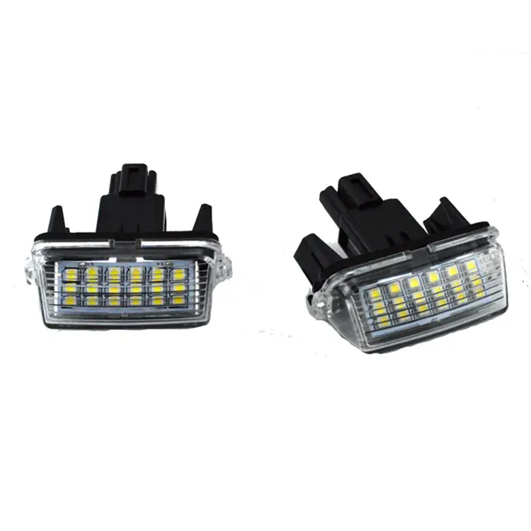 Luz LED de placa de matrícula, sin Error, para Toyota Camry, YARISL, EZ, VIOS, COROLLA, LEVIN