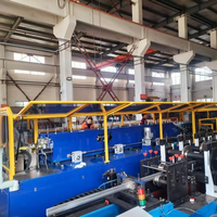 Mesin Roll Forming Rangka Baja Ringan LGSF C100 C150 untuk Struktur Baja Rumah Prefab Villa dari Coil Galvanis G300-G550 Tebal 0.8-1.6mm