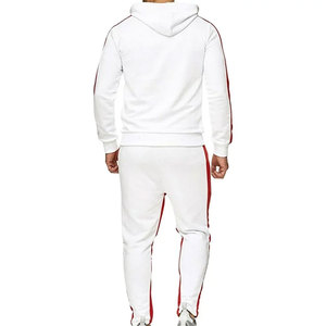 Ensemble de survêtement personnalisé pour homme, couleur unie, style streetwear, fournisseurs directs d'usine, survêtements d'hiver pour homme, survêtement tendance - Product Image 2