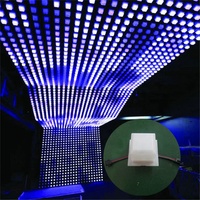 Éclairage de rénovation de plafond de boîte de nuit avec panneau LED REIDZ pour décoration de plafond de bar, effet vidéo dynamique pour nouvelle décoration de bar