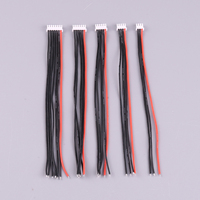 Lot de 10 pièces 2S 3S 4S 5S 6S 22AWG fil de silice Ultra-doux 10cm 20cm prise de batterie de charge équilibrée avec mise à niveau du cadre
