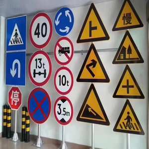 تحذير السلامة المرورية على الطرق لوحة الألومنيوم العاكسة - Product Image 2