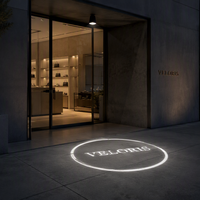 Projecteur LED GOBO 60W, étanche IP65, pour hôtel, magasin, centre commercial, signalisation publicitaire