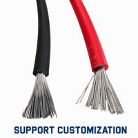 Cable Solar H1Z2Z2-K con Conexión por Haz Electrónico, 4mm² 6mm² 10mm² 16mm², Bajo Humo, Cero Halógenos, 1500V CC, Cable Fotovoltaico de Cobre Estañado
