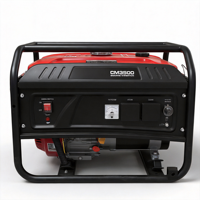 Günstiger 5kVA-10kVA Dieselgenerator mit Autostart und Elektrostart, Mini Tragbarer Offener Rahmen Notstromgenerator