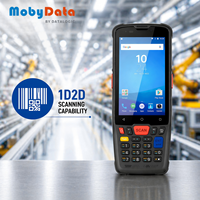Terminal de données mobile robuste Mobydata SA88 Android 14 IP65, PDA portable avec lecteur de codes-barres pour la logistique d'entrepôt