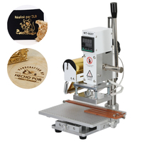 Mini machine de marquage à chaud manuelle de bureau pour le gaufrage de logos et le bronzage sur cuir, papier, bois, PVC