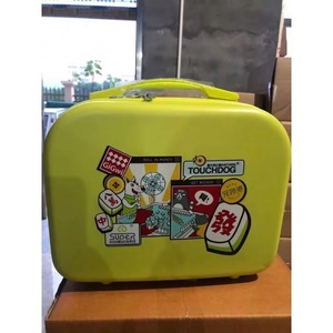 Free Sample Wholesale Hand candy color retro Luggage <b>Box</b> 4 Inch Mini Storage Bag Cosmetic Case Female Travel Case - Product Image 6