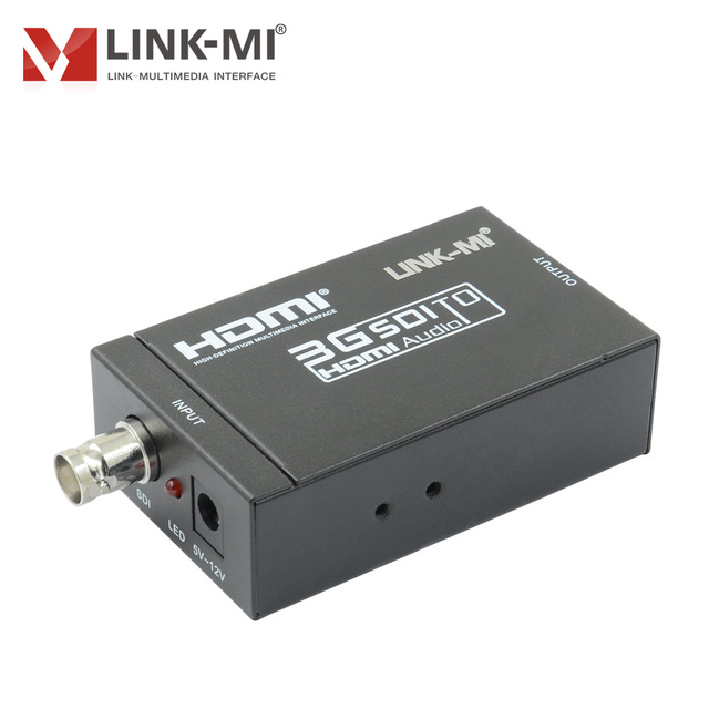 3G SDI to HDMI Converter Mini SD SD HD 3G SDI Video Converter Audio De Embedder Broadcast Monitor Adapter
