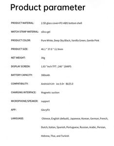 Surveillance de la fréquence cardiaque Fitness Tracker 2025 K55 appel Smartwatch vente en gros montre-bracelet de forme carrée avec bracelet en silicone mobile - Product Image 6