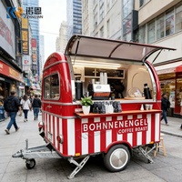 Petits camions de crème glacée ambulants, mini-remorques alimentaires à vendre, camionnettes de crème glacée, chariots de vente de nourriture, chariots de jus mobiles, camions de nourriture mobiles